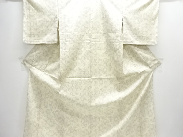 JAPANESE KIMONO / UNUSED HITOE KOMON / ASANOHA